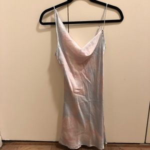 Frankie’s Bikinis Cora silk dress